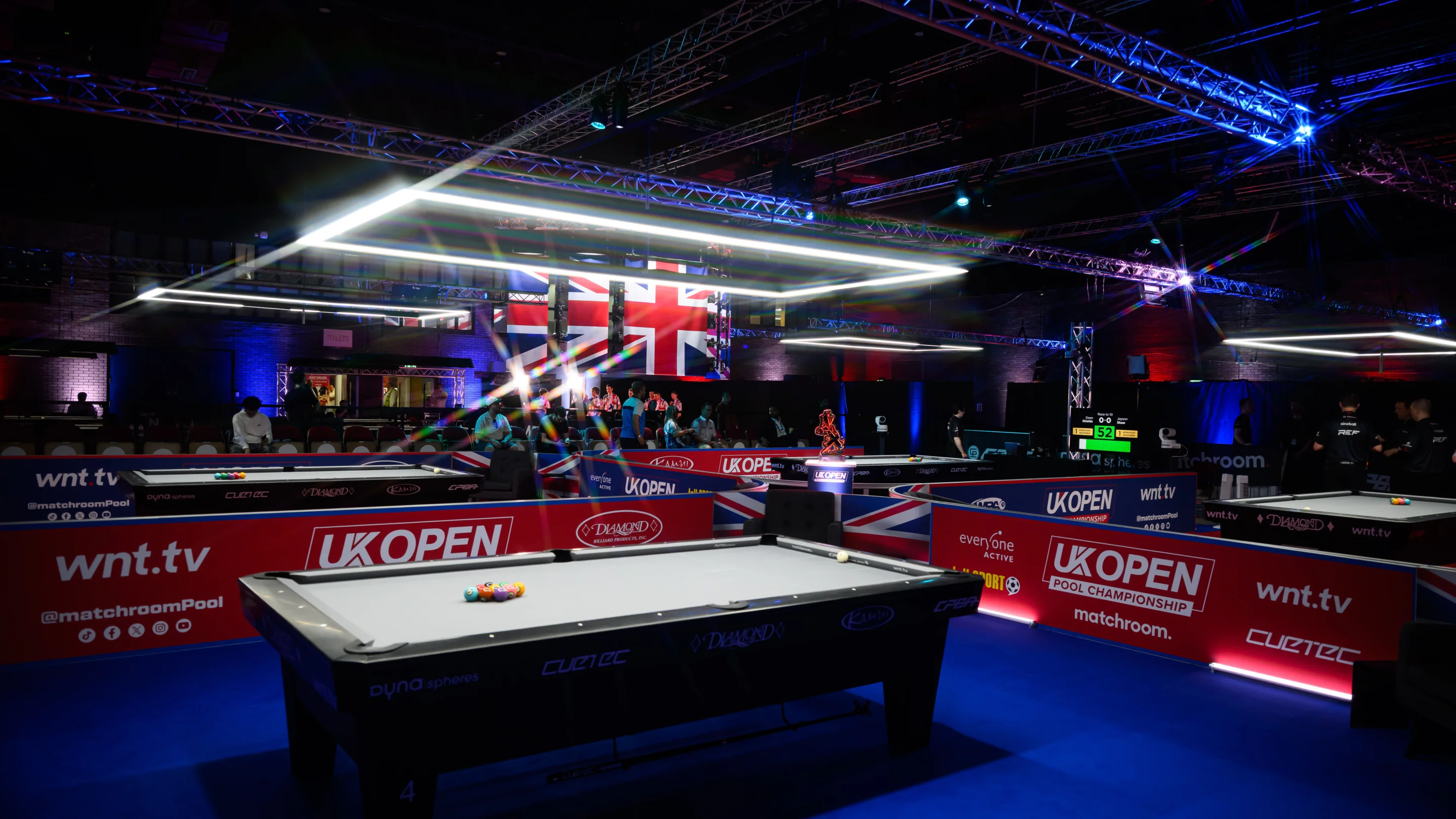 Lighting Up the UK Open Pool Championship in Brentwood - FTVS